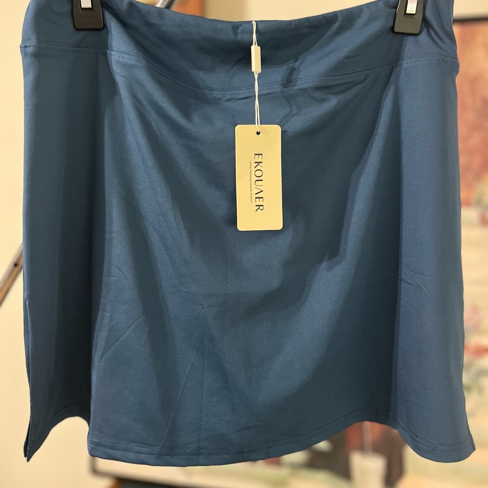 Women's Blue Mini Skirt